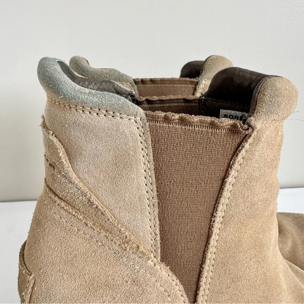 Sorel After Hours Wedge Boot Suede size 8.5